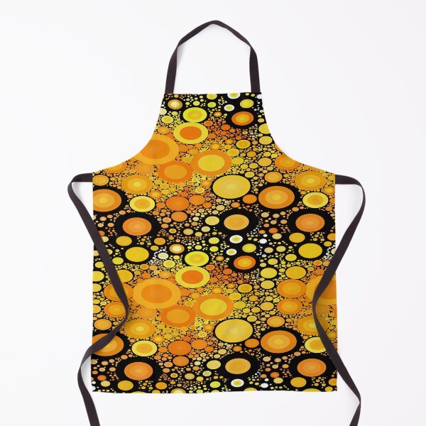 Item preview, Cute Aesthetic Golden Random Circle pattern gift for digital art lover  designed and sold by AYACHI90.