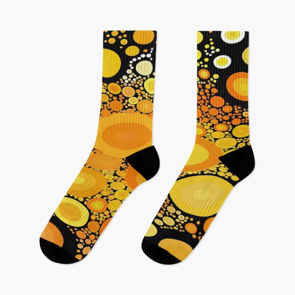 Item preview, Cute Aesthetic Golden Random Circle pattern gift for digital art lover  designed and sold by AYACHI90.