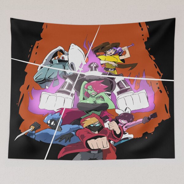 Item preview, Super Powered Battle Friends Artwork designed and sold by mickemoose.