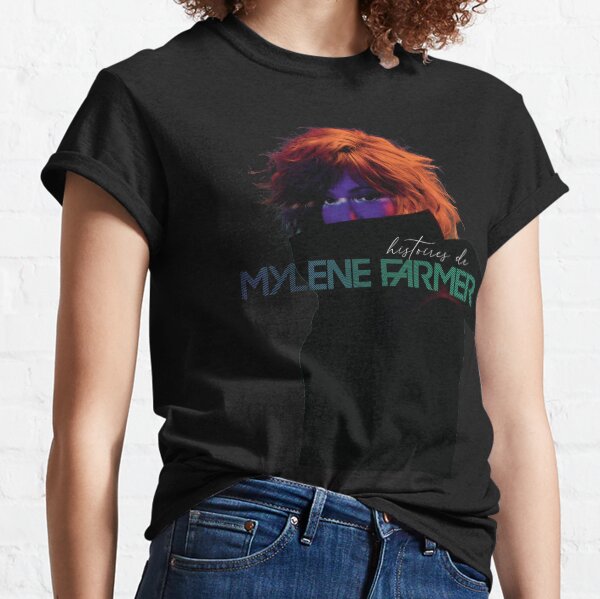 mylène farmer marguerite gautier, Mylène Farmer 2020, mylène farmer mari T-shirt classique