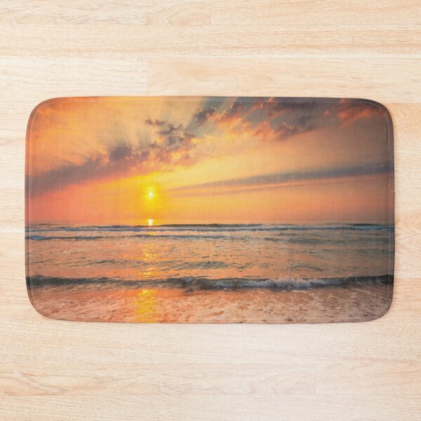 Item preview, sunset golden sand beach designed and sold by kikinafashion.