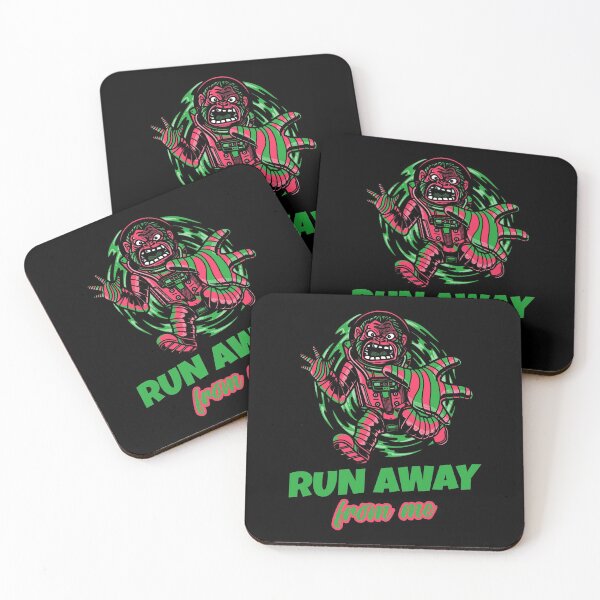 Item preview, Run away from me - Running monster designed and sold by grinta2021.