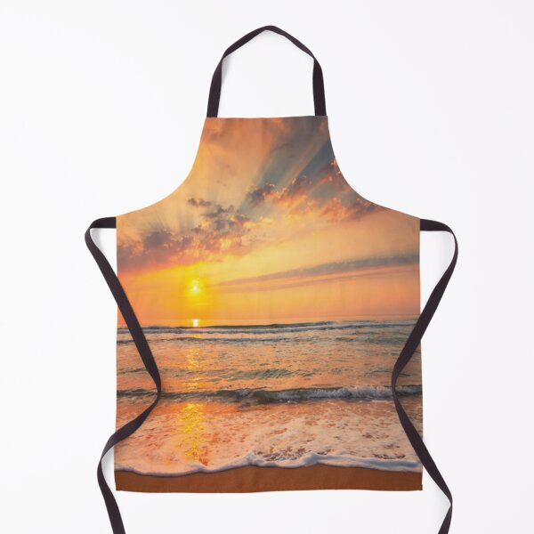 Item preview, sunset golden sand beach designed and sold by kikinafashion.