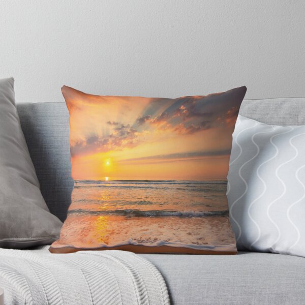 Item preview, sunset golden sand beach designed and sold by kikinafashion.