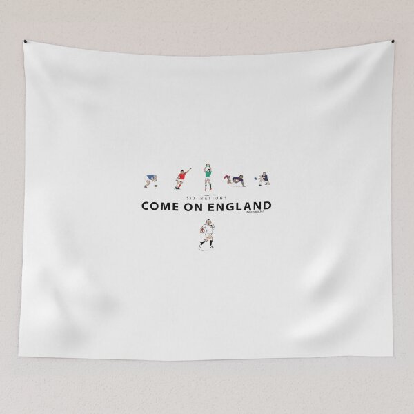 Item preview, Six Nations rugby - Come on England designed and sold by dizzycatbiz.