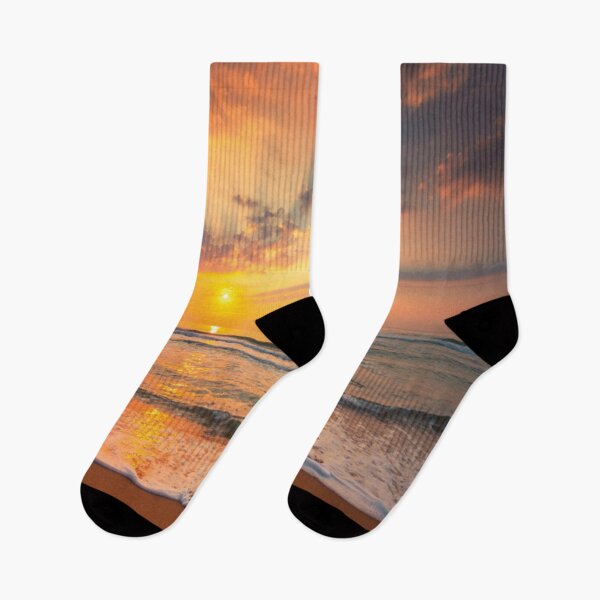 Item preview, sunset golden sand beach designed and sold by kikinafashion.