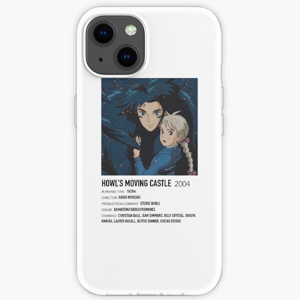 Howl's Moving Castle Alternative Poster iPhone Soft Case
