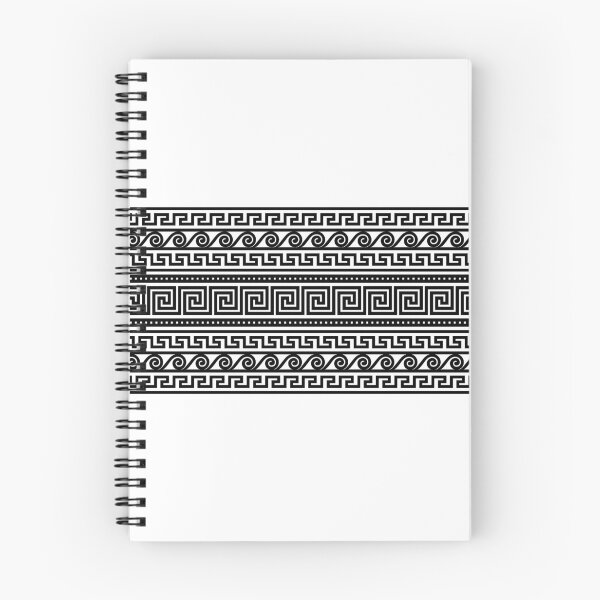 Item preview, Ancient Greek Shapes in Black designed and sold by allincrete.