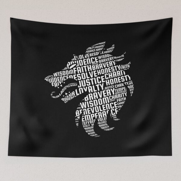Item preview, House Fenris Code of Chivalry Word Cloud designed and sold by Lancer-Shop.