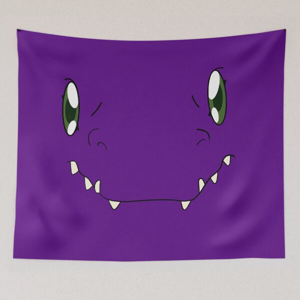 Item preview, Purple dinosaur T-Rex monster mask designed and sold by geekartistry.