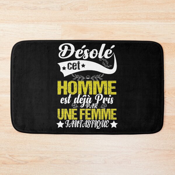 Item preview, Homme Désolé Cet Homme Est Pris designed and sold by ADAMYASS.