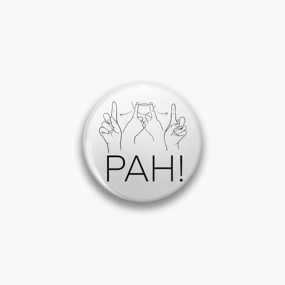 Pah Sign Language Asl Pah ASL Slangs Poster By Elevenbee Deaf Academy | TPT