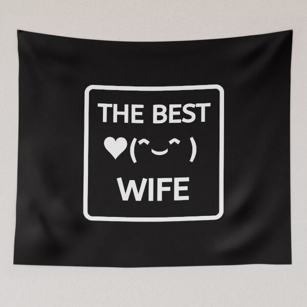 Item preview, Emoji Best Wife White designed and sold by SpiffyD.