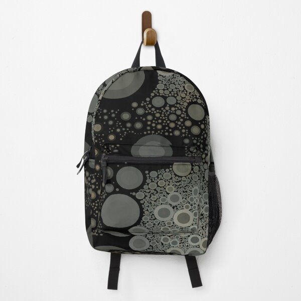 Item preview, Cute Aesthetic Dark and white Cercles pattern gift for digital art lover designed and sold by AYACHI90.