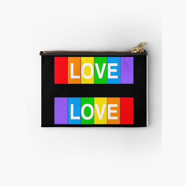Aperçu de l'œuvre L'amour est l'amour égalité arc-en-ciel créée et vendue par AtheistBecause.