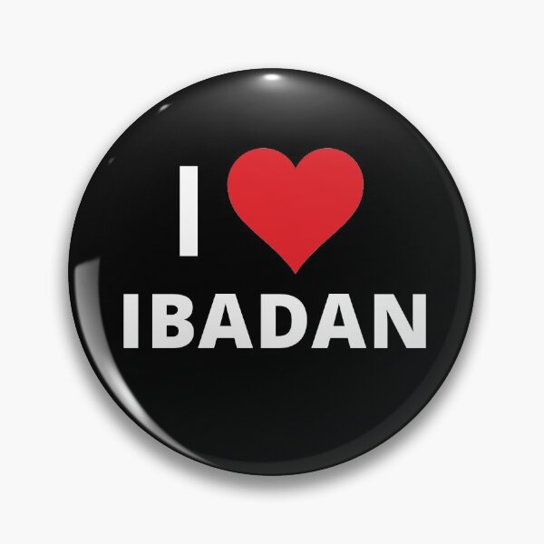 Item preview, I Love Ibadan (dark) designed and sold by mugify.