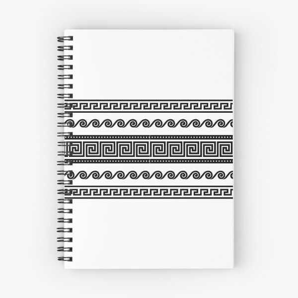 Item preview, Ancient Greek Shapes in Black designed and sold by allincrete.