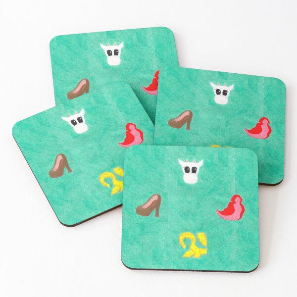 Item preview, Into the Woods - Cow, Cape, Hair, Slipper designed and sold by ColourAndBrush.