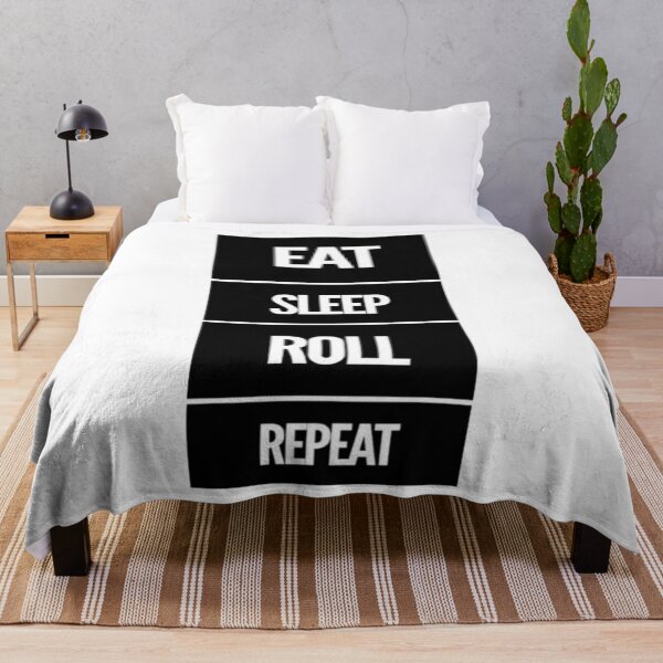 Item preview, Brazilian Jiu Jitsu | Eat Sleep Roll Repeat - BJJ designed and sold by MMA Apparel.