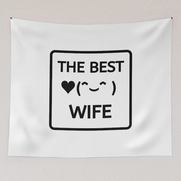 Item preview, Emoji Best Wife Black designed and sold by SpiffyD.