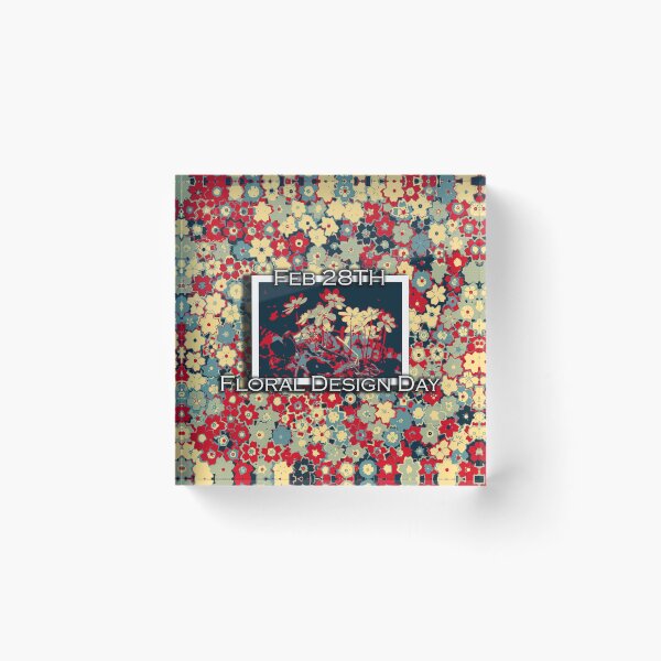 Item preview, I LOVE FLORAL DESIGN DAY designed and sold by REALDesign-Shop.