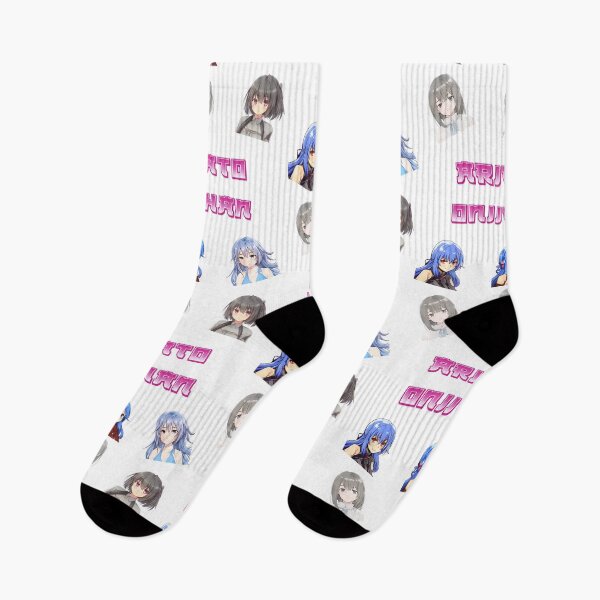 Item preview, six cute anime girls arigato oniichan text designed and sold by Omniodise.