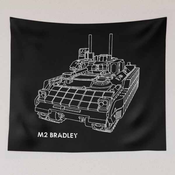 Item preview, M2 Bradley infantry fighting vehicle (IFV) designed and sold by Arassa Design.
