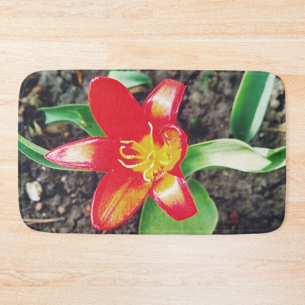 Item preview, Red beautiful tiger lily in full blossom, natural background  designed and sold by helenkaiy.