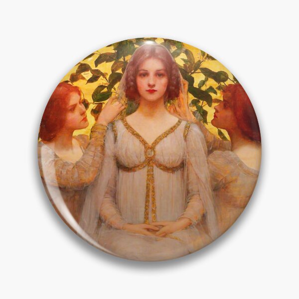 Item preview, The Bride by Florence Veric Hardy designed and sold by IndieArtDream.