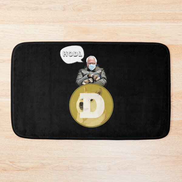 Item preview, Bernie Sanders Meme Doge coin HODL Crypto Dogecoin Lover  designed and sold by trendo.