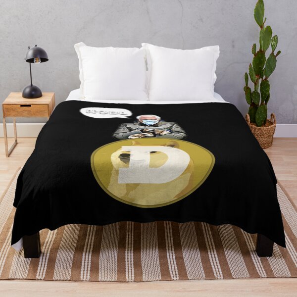 Item preview, Bernie Sanders Meme Doge coin HODL Crypto Dogecoin Lover  designed and sold by trendo.