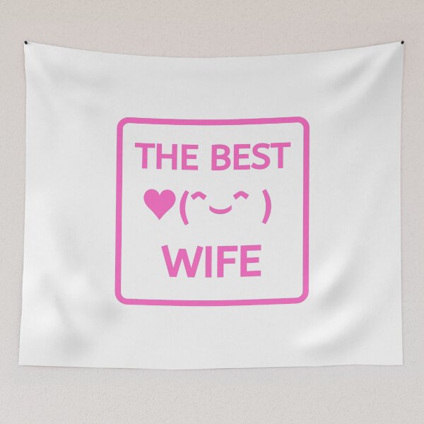 Item preview, Emoji Best Wife Pink designed and sold by SpiffyD.