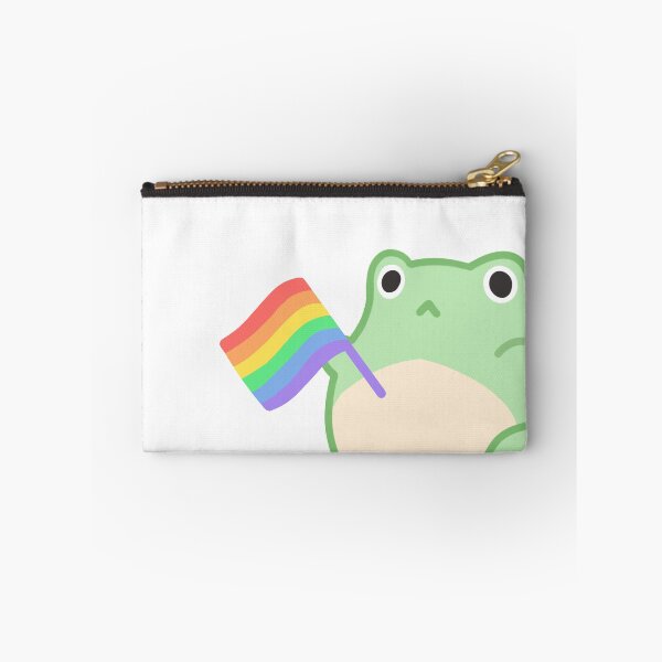 Aperçu de l'œuvre Grenouille des droits LGBTQ + créée et vendue par Taya's Studio.