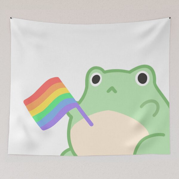 Item preview, Rana de derechos LGBTQ + designed and sold by Taya's Studio.
