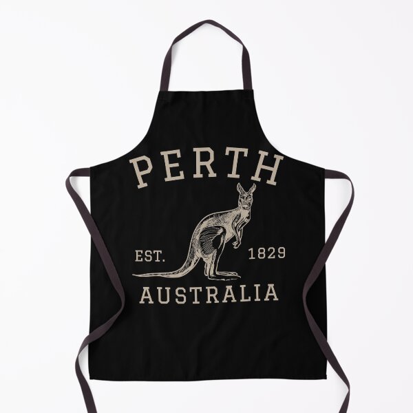 Item preview, Perth Australia Down Under Kangaroo Vintage Athletic Style designed and sold by Hoiho Adventure Shirts.