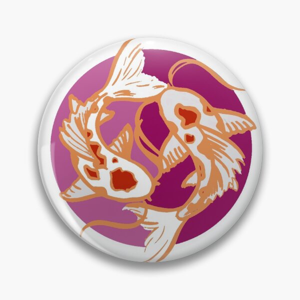Item preview, Lesbian Pride Koi designed and sold by failephant-art.