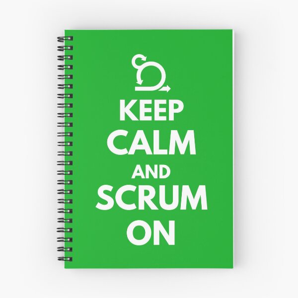 Item preview, Keep Calm and Scrum On designed and sold by AgileBadAss.