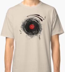 Vinyl Records Retro Grunge Classic T-Shirt