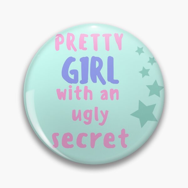 Item preview, Pretty girl with an ugly secret designed and sold by theamalia.