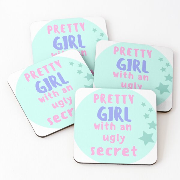 Item preview, Pretty girl with an ugly secret designed and sold by theamalia.