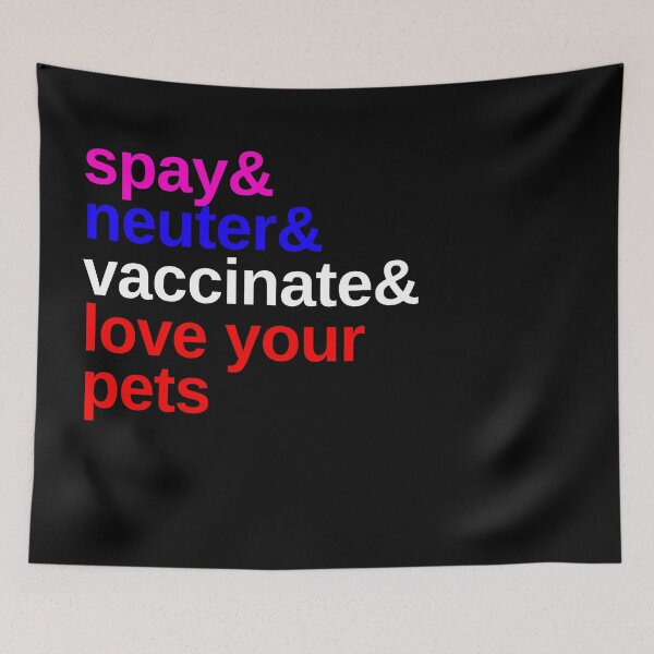 Item preview, Veterinary Vet Med Spay Neuter Vaccinate Love Your Pets designed and sold by ShirtsandStuffs.