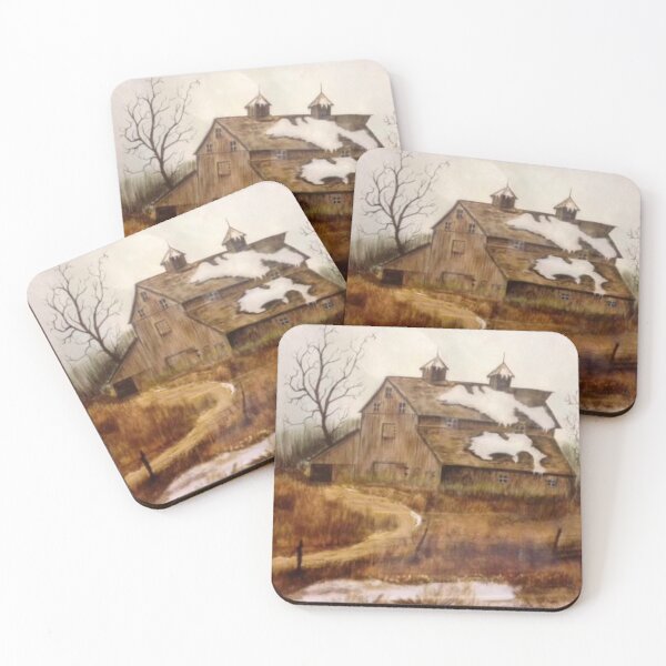 Item preview, Winter Barn by Kelli Schneider designed and sold by KelliSArtwork.