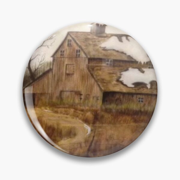 Item preview, Winter Barn by Kelli Schneider designed and sold by KelliSArtwork.