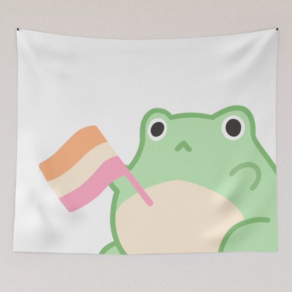 Item preview, Lesbian Rights Frog designed and sold by Taya's Studio.
