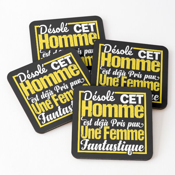 Item preview, Homme Désolé Cet Homme Est Pris designed and sold by ADAMYASS.