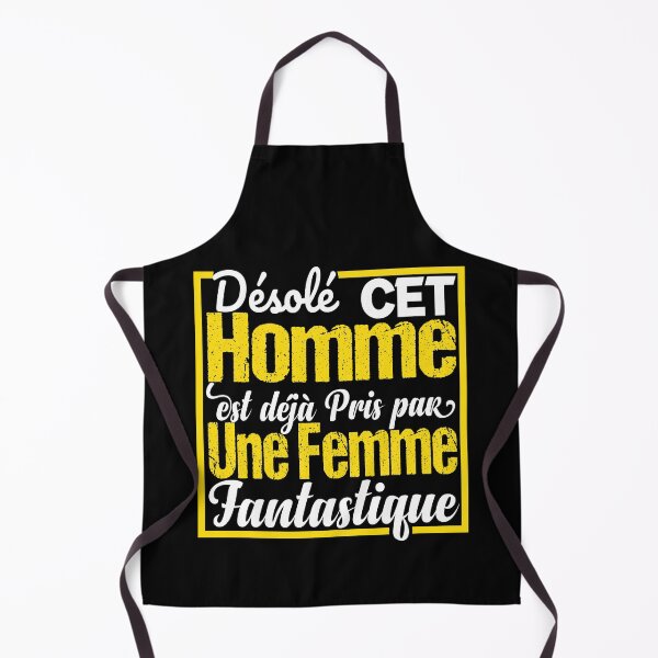 Item preview, Homme Désolé Cet Homme Est Pris designed and sold by ADAMYASS.