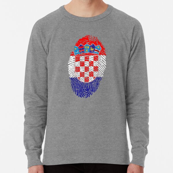 Croatia Flag Text Croatian Pride Hrvatska Zastava Ponosa Hoodie Pullover 