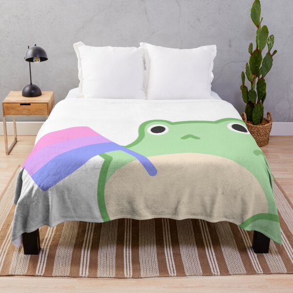 Item preview, Bisexual Rights Frog designed and sold by Taya's Studio.