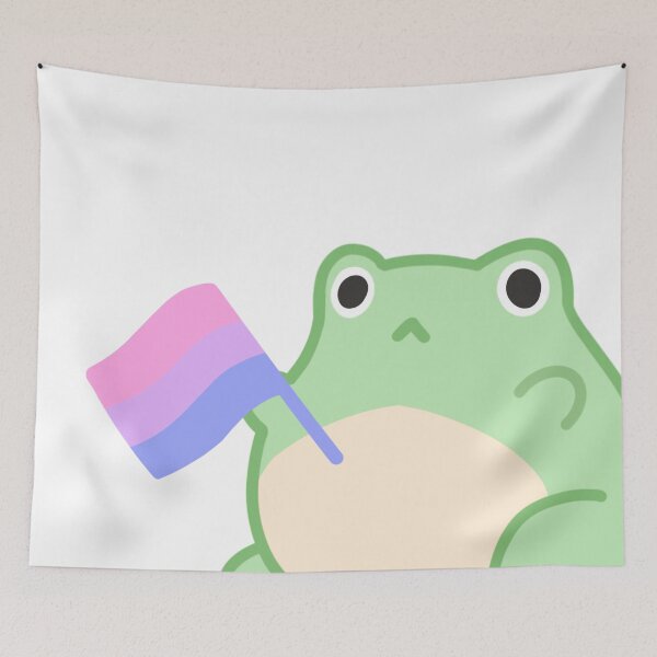 Item preview, Rana de derechos bisexuales designed and sold by Taya's Studio.