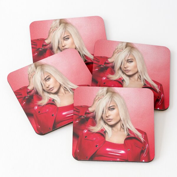 Item preview, BEBE REXHA Red Leather Jacket designed and sold by Mycxh.